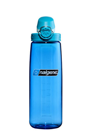 NALGENE On-The-Fly Drikkeflaske 24 oz- 0,7 L  OTF 50% genbrugsmaterialer  (bred åbning) - Blå