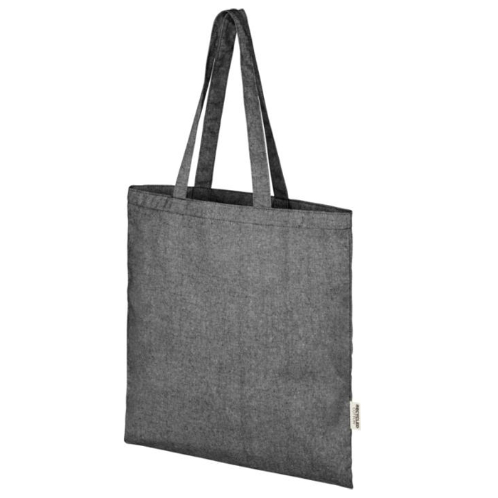 Pheebs 150 g/m² Aware™ B50 genvundet mulepose-Grå melange