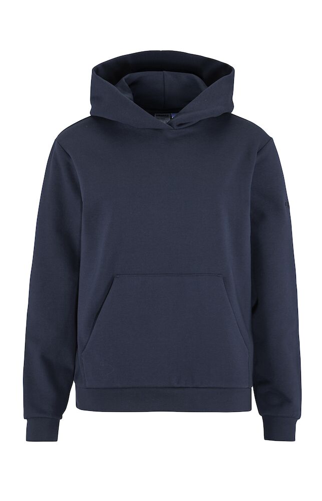 Community 2.0 Hoodie, Dame - 40% rPet 60% Økologisk Bomuld-Navy