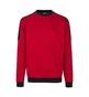ID PRO Wear Sweatshirt kontrast - Rød