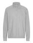 NEUTRAL Unisex Quarter Zip Sweatshirt, 100% Økologisk Fairtrade Bomuld - Grå melange