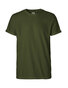 NEUTRAL Roll Up Sleeve T-shirt, 100% Økologisk Fairtrade Bomuld - Militær