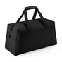 Matte PU Weekender - 100 % genbrugspolyester - Sort