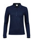 TEE JAYS Luksus Stretch Long Sleeve, Økologisk, dame - Navy