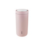 STELTON To Go Click Termokop, 0,4 ltr. - 90% genbrugsstål - Soft Rose