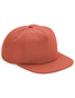 Økologisk Bomulds Panel Cap - Orange