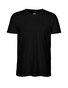 NEUTRAL V-Hals T-shirt, 100% Økologisk Fairtrade Bomuld - Sort