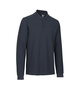 ID Langærmet poloshirt stretch - Navy