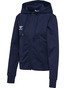 HUMMEL 2.0 Zip Hoodie, Dame - Økologisk Bomuld - Navy