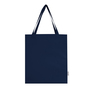 Madras 140 g/m² GRS mulepose med bund i genvundet bomuld - Navy