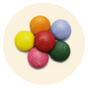 Pastilpose 10 gram - Chokoladelinser
