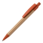 Bambuskuglepen - Hvedestrå - Orange
