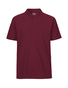 NEUTRAL Classic Polo, 100% Økologisk Fairtrade Bomuld - Bordeaux Rød