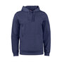 CLIQUE Basic Active Hoody - Spun Dyed - Mørk Marine