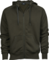 TEE JAYS Fashion Full Zip Hoodie - Flaskegrøn