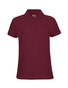 NEUTRAL Classic  Dame Polo, 100% Økologisk Fairtrade Bomuld - Bordeaux Rød