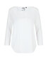 NEUTRAL 3/4 Ærmet Dame T-shirt, 100% Økologisk Fairtrade Bomuld - Hvid