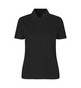 ID Økologisk poloshirt, dame - Sort