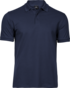 TEE JAYS Luxury Stretch Polo, Økologisk, herre - Denim