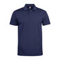 CLIQUE Basic Active Polo - Spun Dyed - Mørk Marine