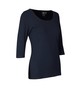ID Stretch T-shirt ¾ ærmet, dame - Navy