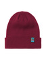 NEUTRAL Classic Beanie, 100% Økologisk Fairtrade Bomulds - Bordeaux Rød