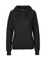 NEUTRAL Hoodie, Dame,  100% Økologisk Fairtrade Bomuld - Sort