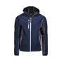 Hooded Letvægt Performance Softshell - Navy / Dark grey