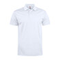 CLIQUE Basic Active Polo - Spun Dyed - Hvid