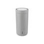 STELTON To Go Click Termokop, 0,4 ltr. - 90% genbrugsstål - Soft Light Grey
