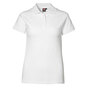 ID Piqué Poloshirt Stretch Dame - Hvid