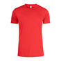 CLIQUE Basic Active-T Herre - Spun Dyed - Rød