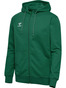 HUMMEL 2.0 Zip Hoodie, Herre - Økologisk Bomuld - Grøn