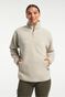 TENSON Yoke Half Zip, Dame - 100% rPet - Creme