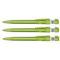 KLIO Pen Transparent med plast tip 4 GB usb stik. - Lysegrøn