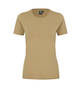 ID Stretch T-shirt komfort, dame - Sand