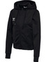 HUMMEL 2.0 Zip Hoodie, Dame - Økologisk Bomuld - Sort