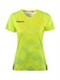 CRAFT Premier Fade T-shirt, Dame - rPet - Neon Gul