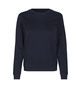 ID Økologisk O-hals Sweatshirt, dame - Navy