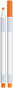 SCHNEIDER Slim highlighter - Biobaseret plastik - Neon Orange