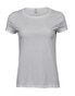 TEE JAYS Roll-up T-shirt - Økologisk, dame - Hvid