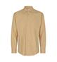 SEVEN SEAS Hybrid Skjorte - Slim - Sand