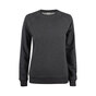 CLIQUE Premium OC Roundneck Dame - Øko Bomuld - Mørkegrå