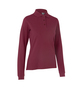 ID Langærmet poloshirt stretch, dame - Bordeaux Rød