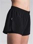 FUSION C3 2i1 Løbe Shorts, Dame - Sort