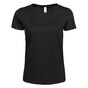 TEE JAYS Ladies Luxury T-shirt - Økologisk, dame - Sort