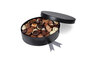 Hatteæske med 1300 g. Luksus Chokolade - Sort
