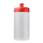 Biobaseret Drikkedunk 500 ml. - Sukkerrør - Klar Rød
