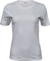 TEE JAYS Interlock t-shirt - Økologisk, dame - Hvid