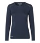 GEYSER long-sleeved T-shirt, seamless, dame - rPet - Navy